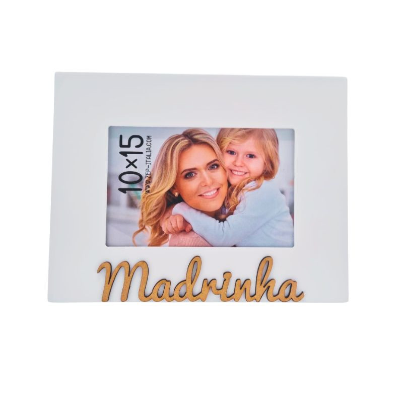 Moldura White Madrinha 10x15