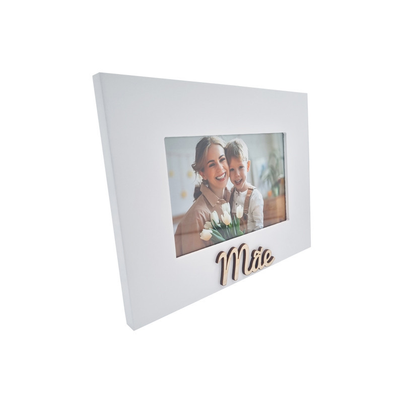 Moldura White Mãe 10x15